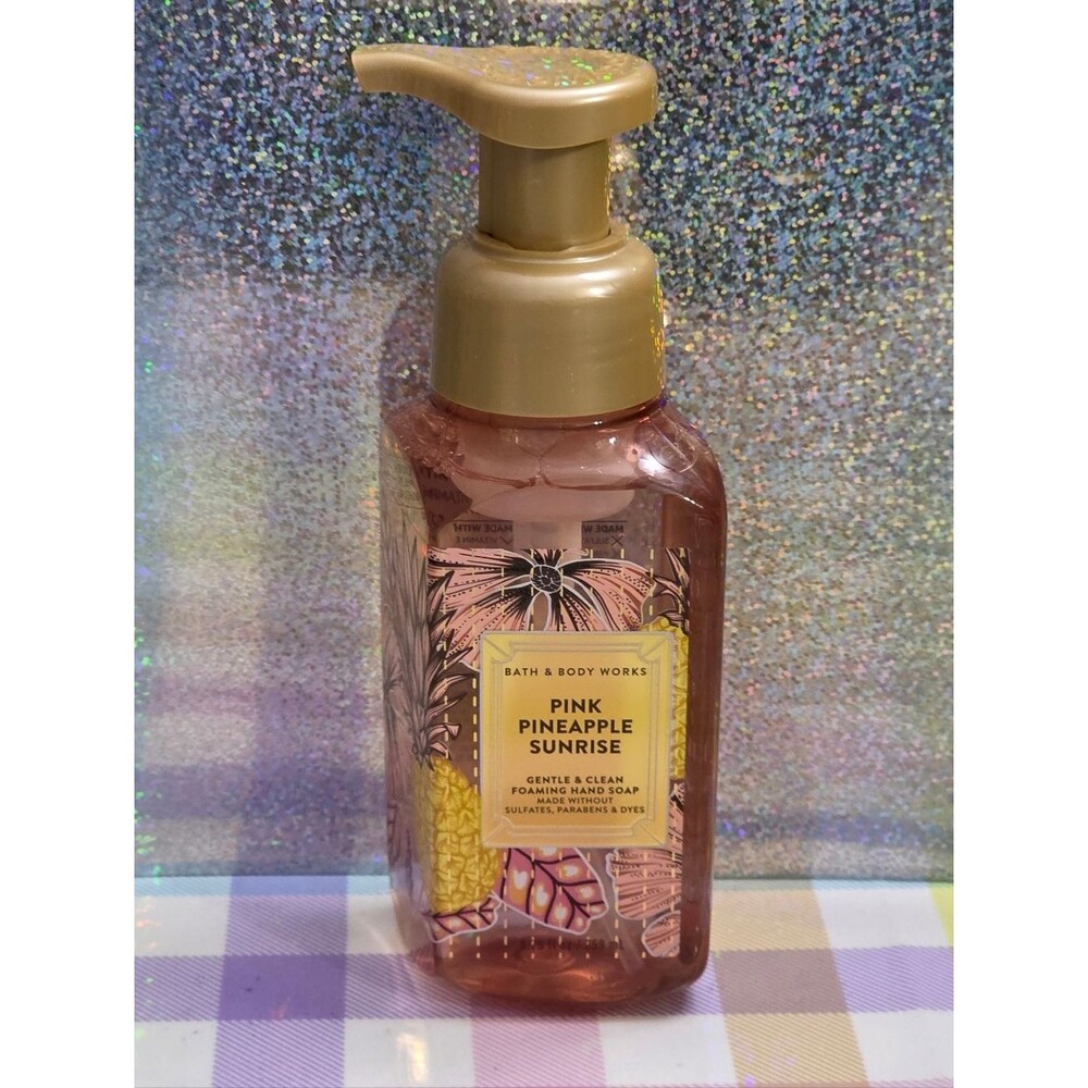 Bath & Body Works Pink Pineapple Sunrise Foaming Hand Soap 8oz NEW